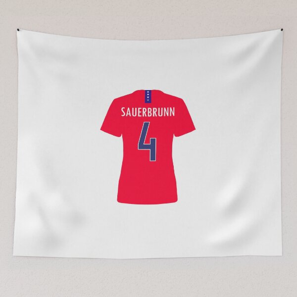 Item preview, Becky Sauerbrunn Jersey rojo USWNT designed and sold by mappsart.