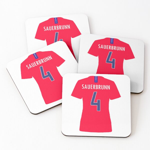 Item preview, Becky Sauerbrunn Jersey rojo USWNT designed and sold by mappsart.