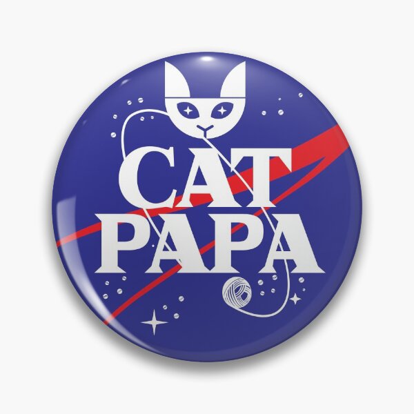 Item preview, Cat Papa NASA Logo designed and sold by Epitome Girl.