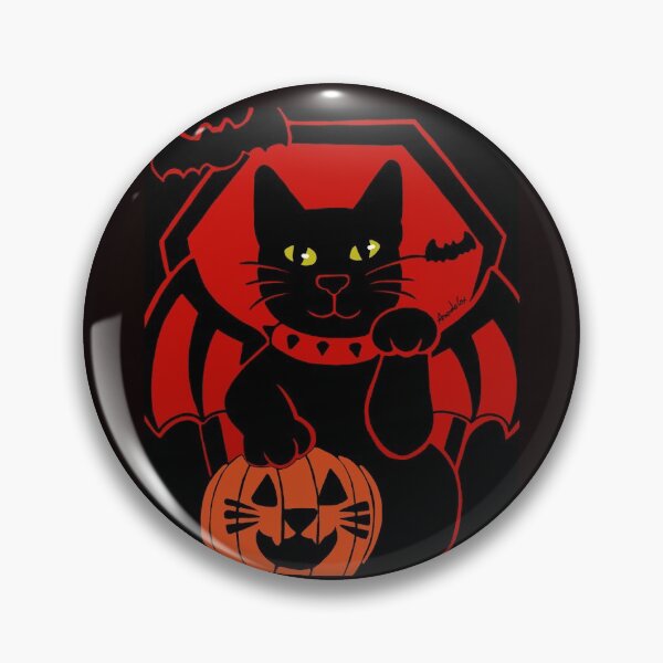 Item preview, Spooky Maneki Neko designed and sold by -SpookyCatLady.