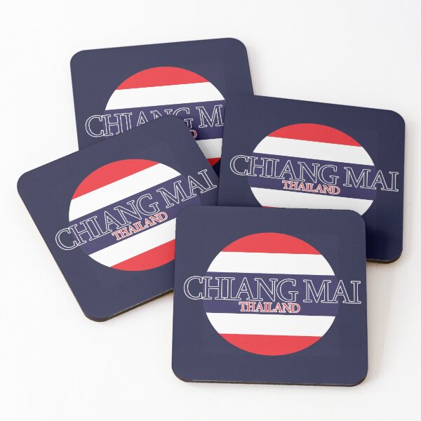 Item preview, Chiang Mai - Thailand Flag Background designed and sold by agsduy.