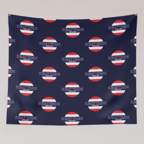 Item preview, Surat Thani - Thailand Flag Background designed and sold by agsduy.