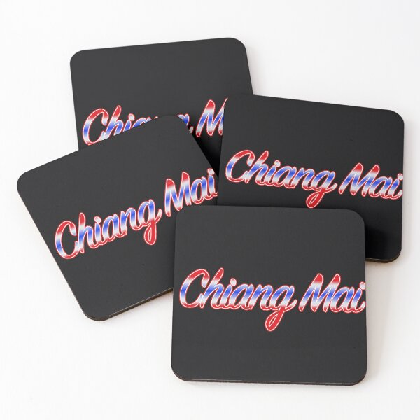 Item preview, Chiang Mai - Thailand Blue White Red Script designed and sold by agsduy.