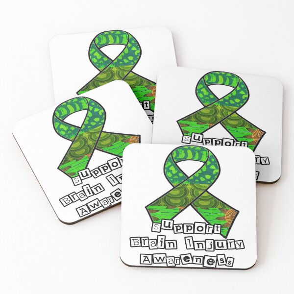 Item preview, Support Traumatic Brain Injury Awareness Ribbon designed and sold by artbyomega.
