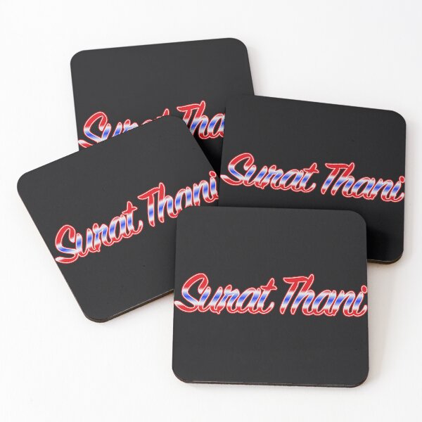 Item preview, Surat Thani - Thailand Blue White Red Script designed and sold by agsduy.