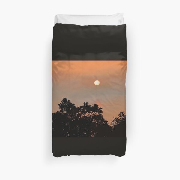 Peaceful Sunset Duvet Cover