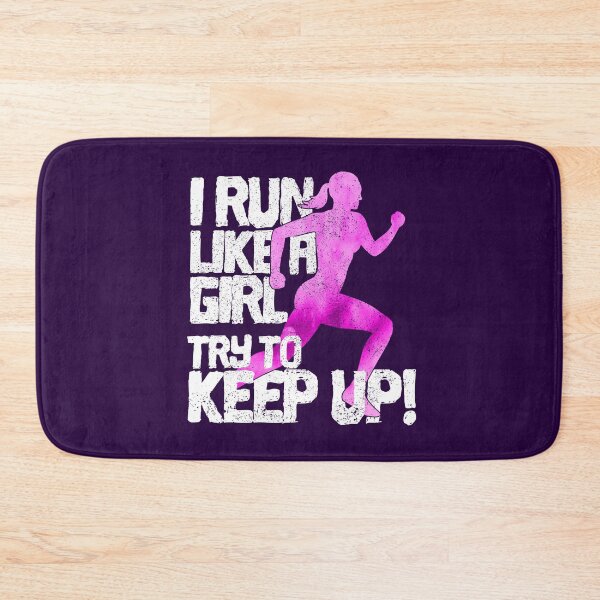 Item preview, I run like a girl. Try to catch up with me designed and sold by RAWWR.