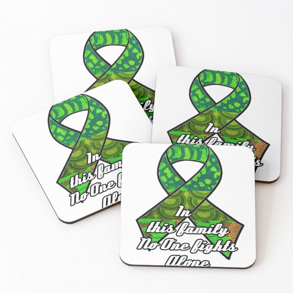 Item preview, In this Family No One fights alone Green Ribbon designed and sold by artbyomega.