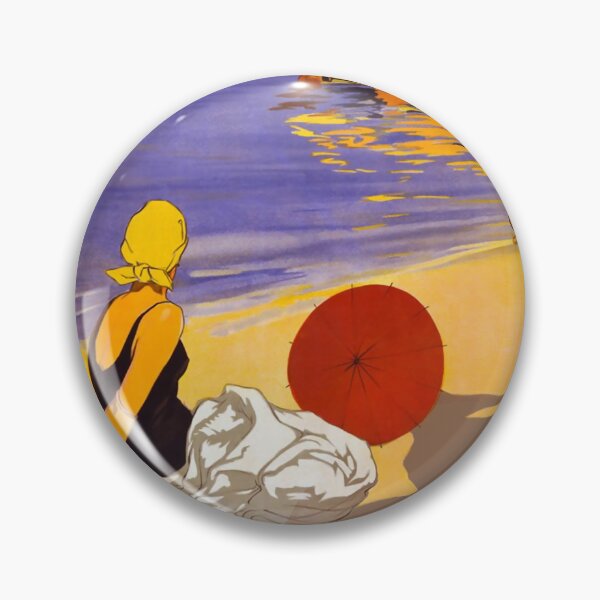 Item preview, Cattolica Adriatico vintage travel poster designed and sold by stickart-marek.