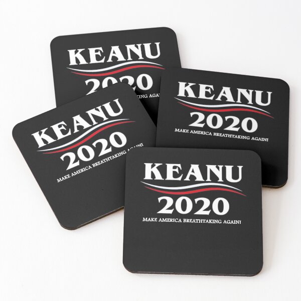 Item preview, Keanu 2020 Election Logo designed and sold by RainbowPandas.