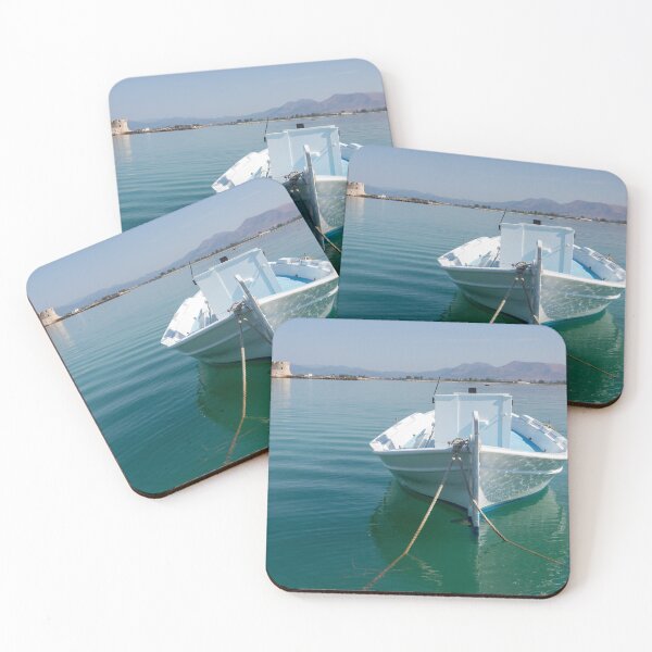 Item preview, White boat. designed and sold by Anne Scantlebury.