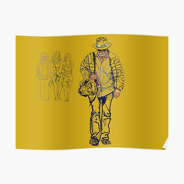 Walking with solitude Poster