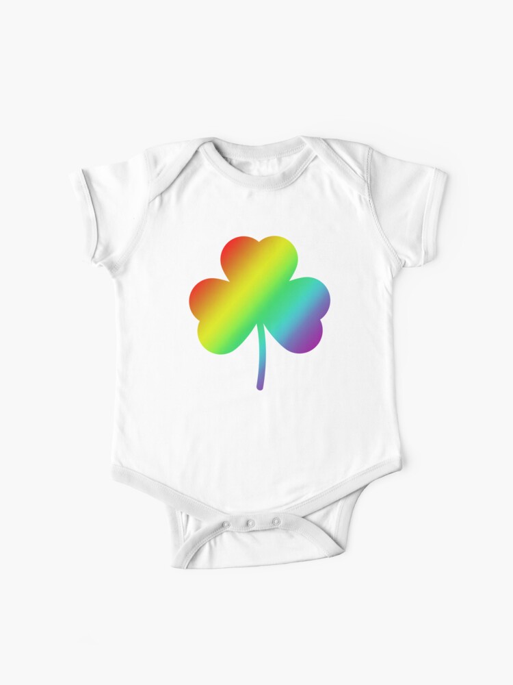 Patricks Day Lucky Cute Rainbow Green Shamrock Toddler//Kids Sweatshirt St