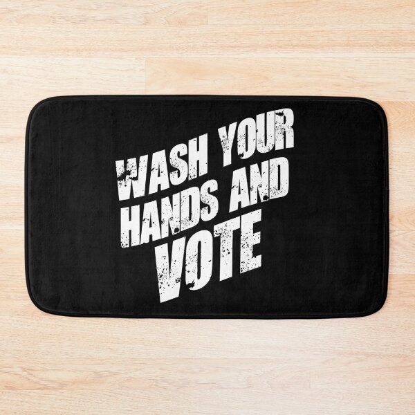 Item preview, Wash Your Hands And Vote designed and sold by RainbowPandas.