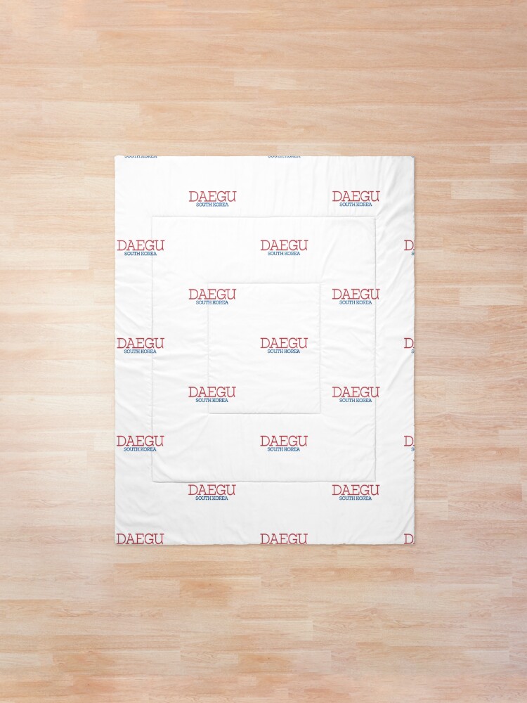 Couvre-lit « Daegu - Corée du Sud Normal », par agsduy ...