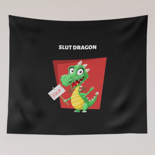 Item preview, Slut Dragon t-shirt designed and sold by MyStrangeStudio.