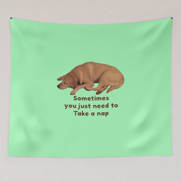Item preview, Take A Nap (dog) designed and sold by Amanda1775.