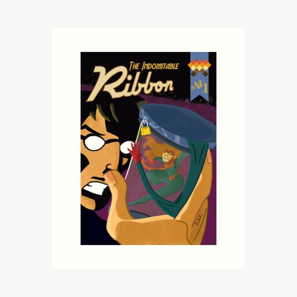 The Indomitable Ribbon Main Cover Art Print