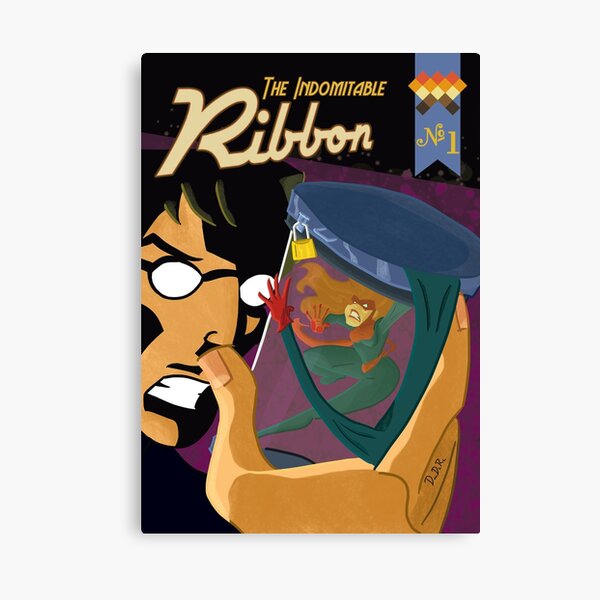 The Indomitable Ribbon Main Cover Canvas Print