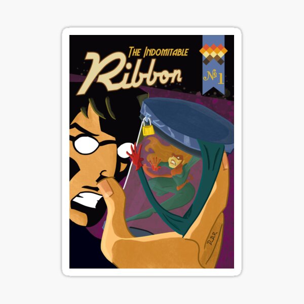 The Indomitable Ribbon Main Cover Sticker