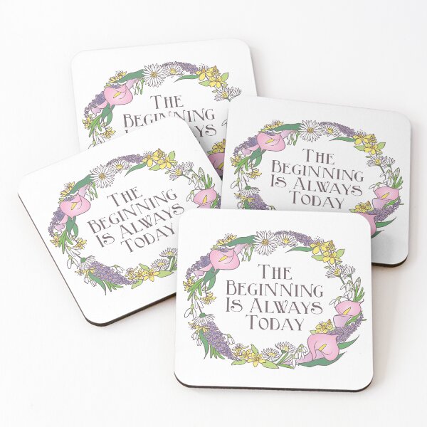 Item preview, The Beginning is Always Today designed and sold by lucianamallozzi.