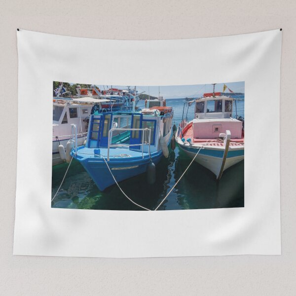 Item preview, Roped boats. designed and sold by Anne Scantlebury.