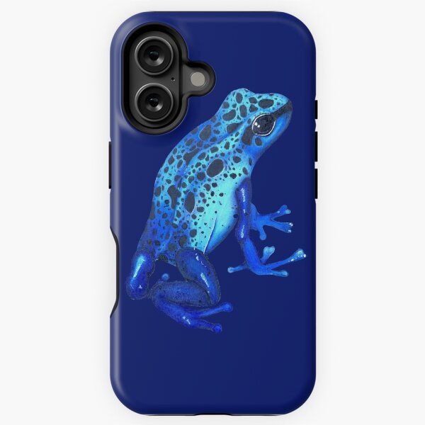 Aperçu de l'œuvre Grenouille Dart Poison Bleu créée et vendue par World In Color.