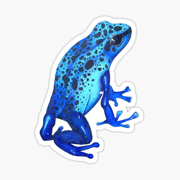 Item preview, Blue Poison Dart Frog designed and sold by World In Color.
