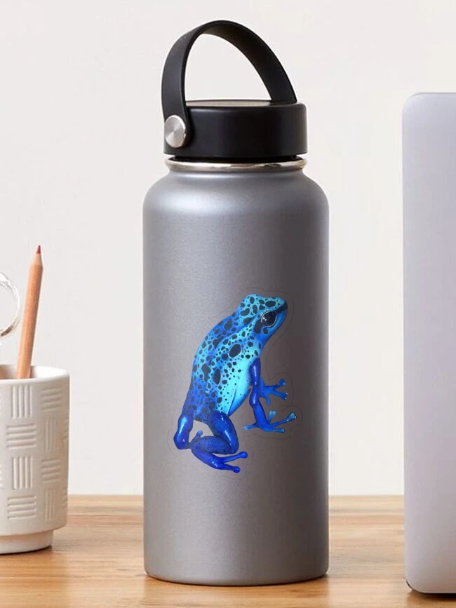 Blue Dart Frog Stickers – Jurassic Reptile Supply