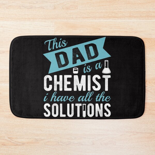 Item preview, Chemist Dad Has All the solutions funny father's day designed and sold by Dan66.