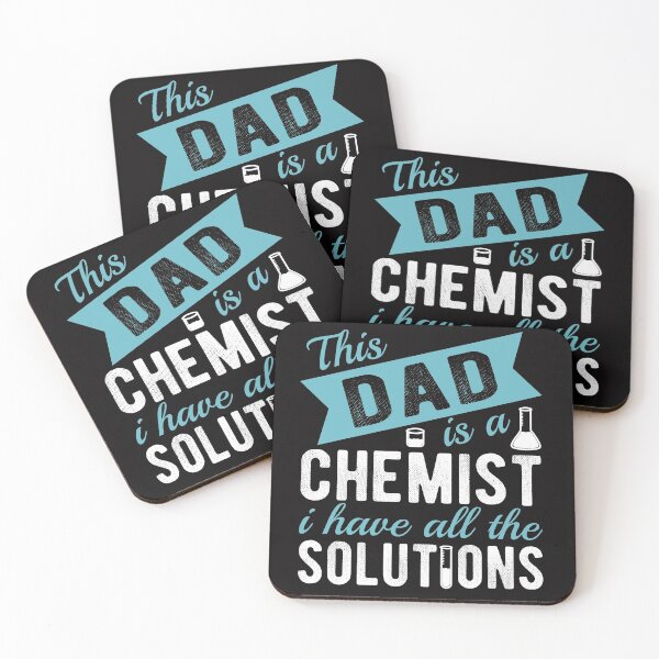 Item preview, Chemist Dad Has All the solutions funny father's day designed and sold by Dan66.