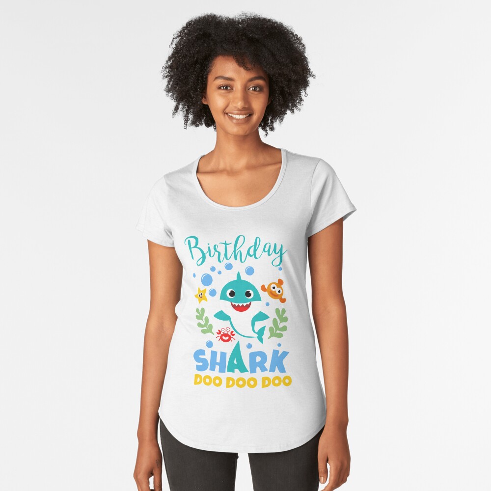 Baby shark birthday boy shirt on sale
