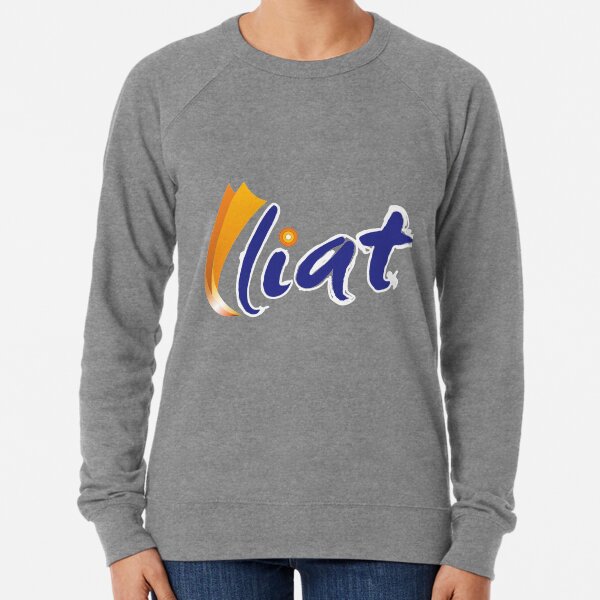 Liat The Carribean Airline logo Lightweight Sweatshirt