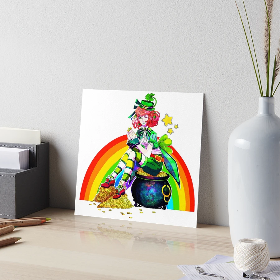 Aesthetic Cottagecore Cute Frog Leprechaun St Patricks Day Journal  Notebook: Lined 6 x 9 120 Pages