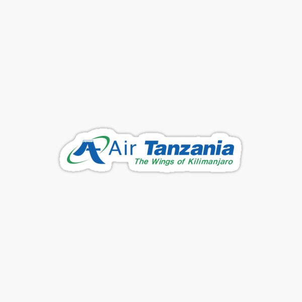 Air Tanzania Logo Sticker For Sale By Trevorr Redbubble