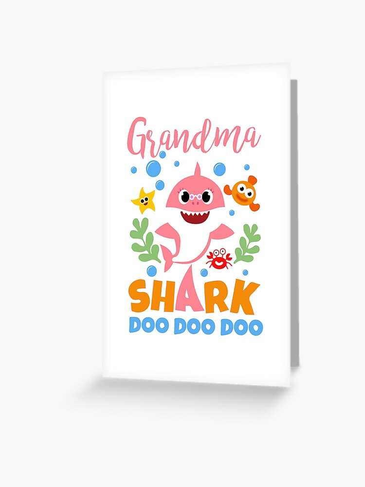 Grandma Shark Doo Doo Shirt Matching Family Shark Shirts Set