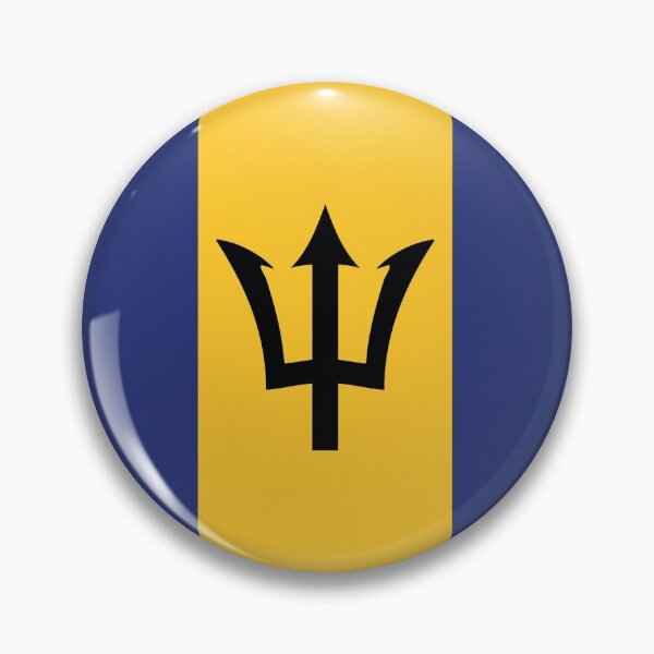 Item preview, Small Barbados flag classic t-shirt designed and sold by Jesse  Weijer.