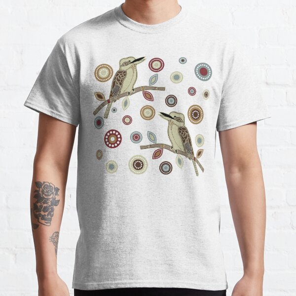 Aboriginal Bird Art Work Classic T-Shirt