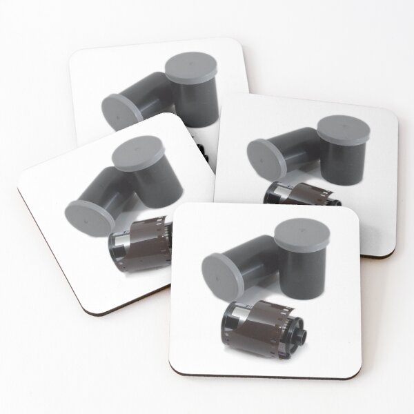 Item preview, 35mm Film Canisters Against a White Background designed and sold by rodmacpherson.