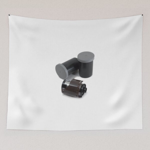 Item preview, 35mm Film Canisters Against a White Background designed and sold by rodmacpherson.