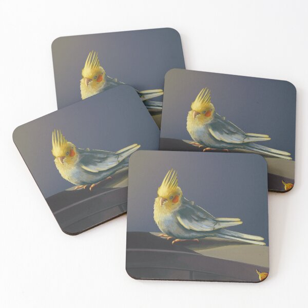 Item preview, Sleeping Cockatiel  designed and sold by Perezart-.
