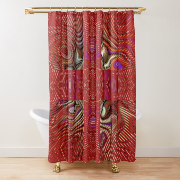 Rock The Block Shower Curtain