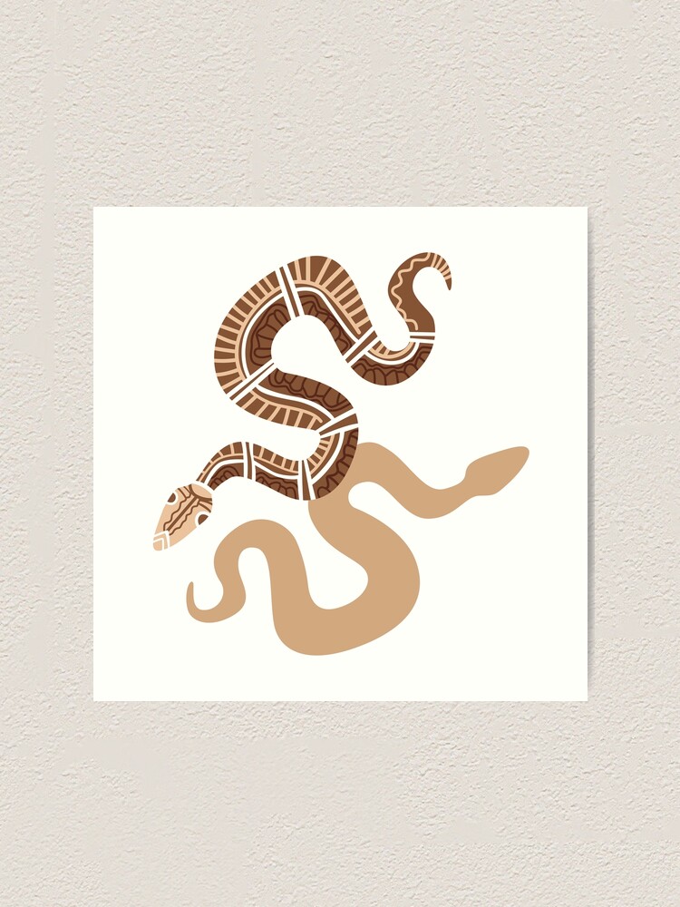 Aboriginal Snake Art Work Aboriginal Snake Art Work