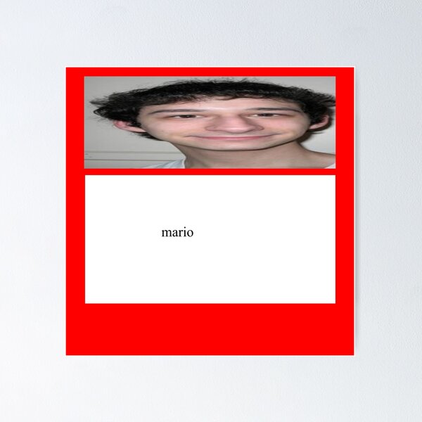 Item preview, yandere dev mario designed and sold by xcyri.