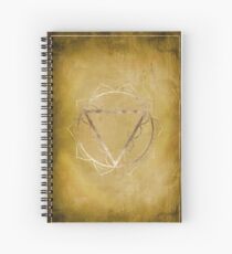 Solar Plexus Chakra Spiral Notebook