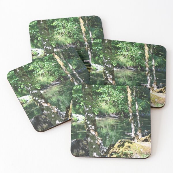 Item preview, Trees and Shadows at the Riverbank  designed and sold by LemonsandInk.