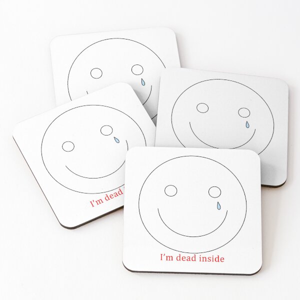 Item preview, I'm Dead Inside Smiley Face designed and sold by Sam73113.