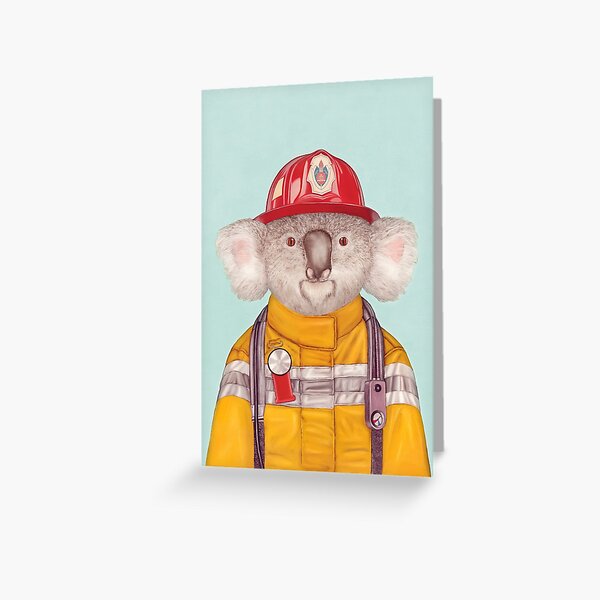 Item preview, Koala Firefighter designed and sold by AnimalCrew.