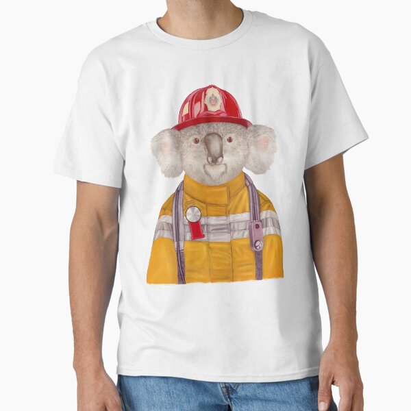 Item preview, Koala Firefighter designed and sold by AnimalCrew.