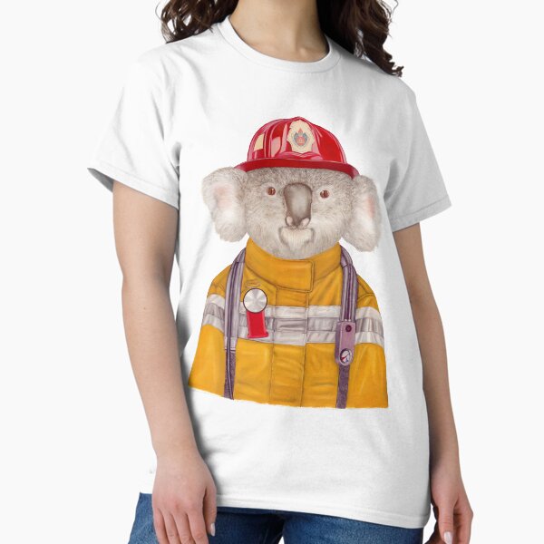Item preview, Koala Firefighter designed and sold by AnimalCrew.
